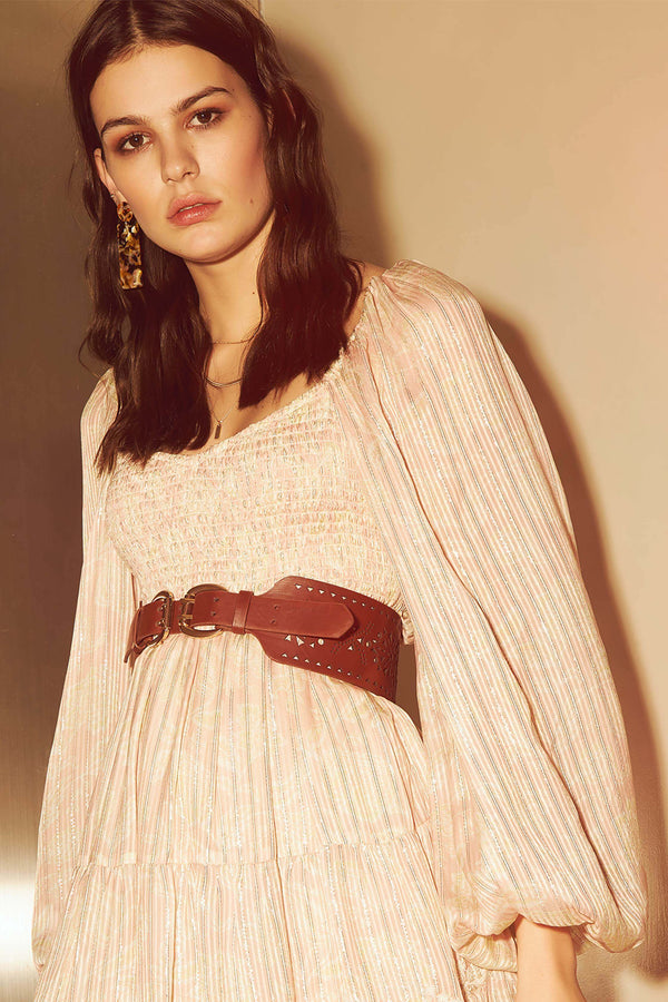 Zahra Smocked Short Dress