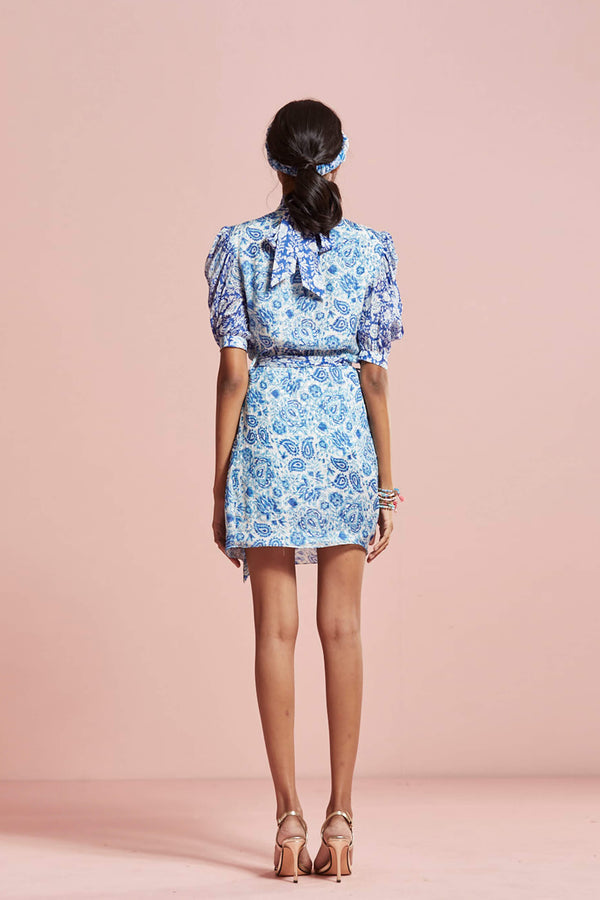 Suho Runched Mini Dress